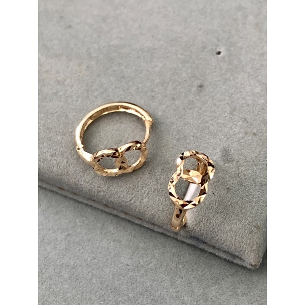 Anting Dewasa Anak Fashion emas asli kadar 700 16k
