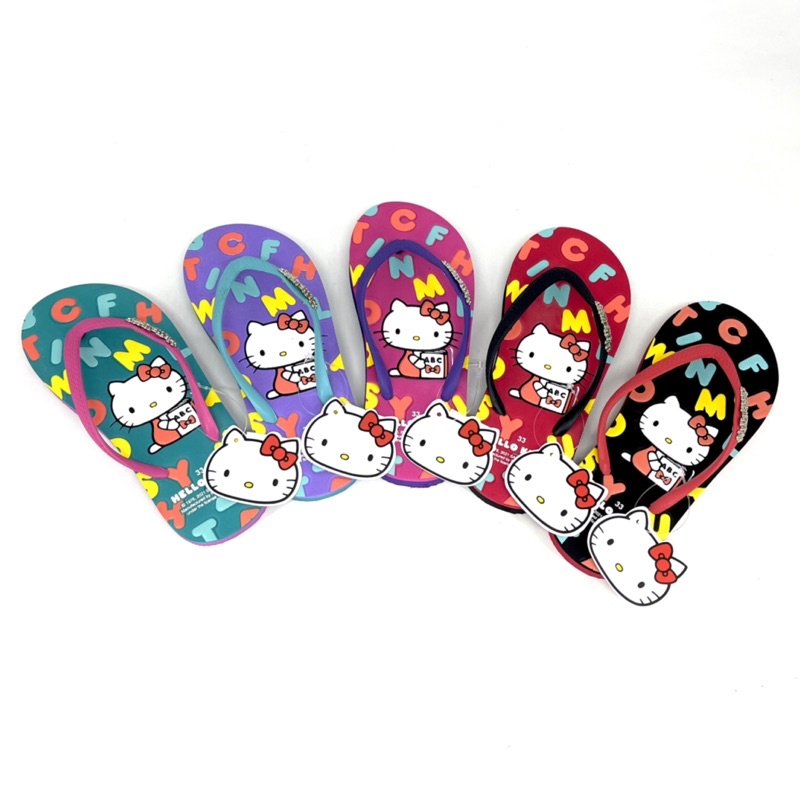 Sandal Jepit Anak Perempuan ANDO HELLO KITTY HK 210 AB (32-35)