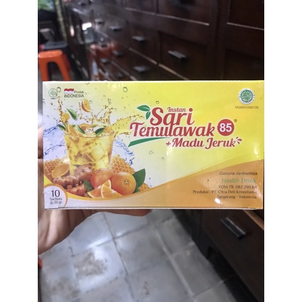 

sari temulawak 85 madu jeruk minuman kesehatan