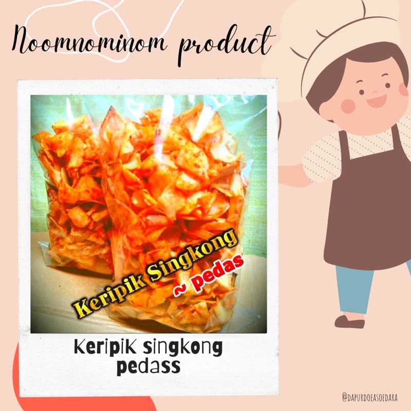 

keripik singkong pedas