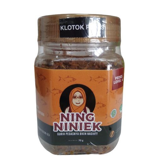 

Ning Niniek Abon Sambal Klotok Level 4 - 70gr