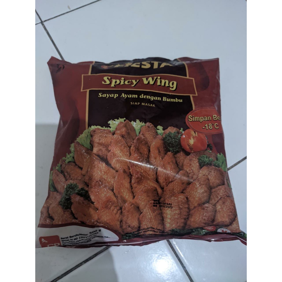 

Fiesta Spicy Wings 500 gr