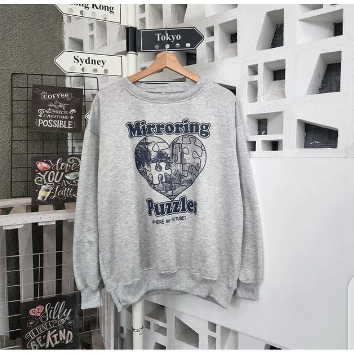 Sweater Wanita Grosir Berkualitas - Mirroring puzle