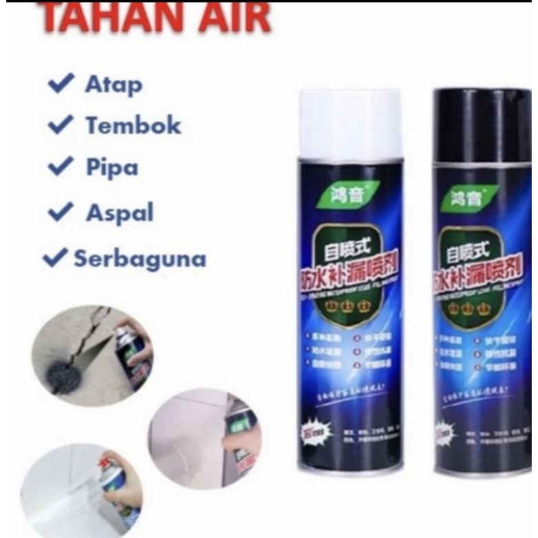spray ajaib anti bocor waterproof 700ml / semprotan pelapis dinding anti bocor anti bakar / cat gent