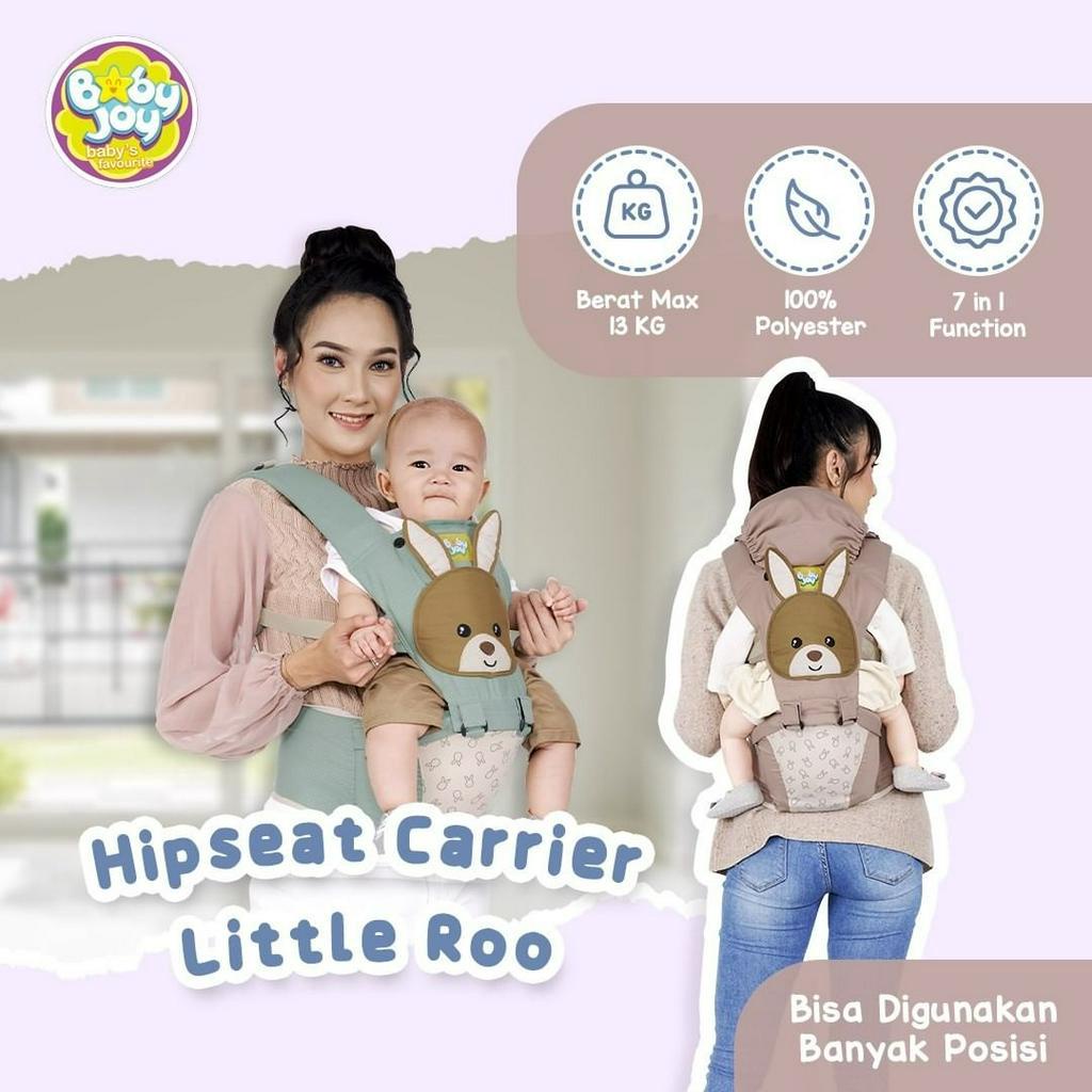 Gendongan Hipseat 7 in 1 Little Roo Series Baby Joy BJG3055