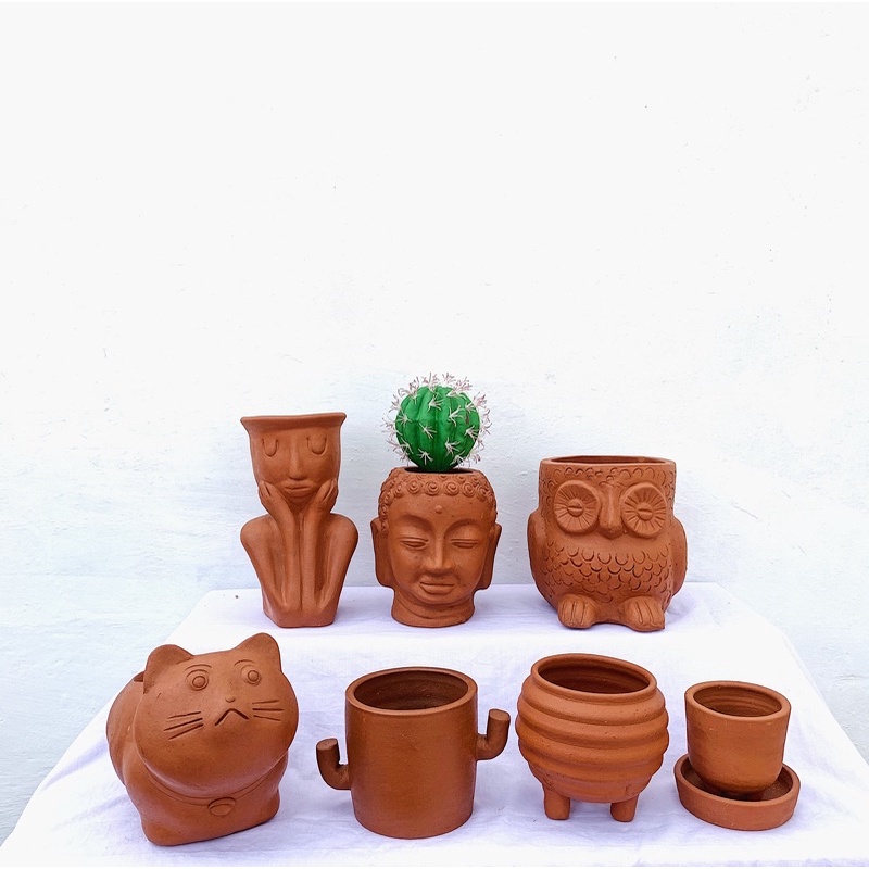 Pot Terakota / Pot Gerabah / Vas Gerabah / Pot Tanah Liat