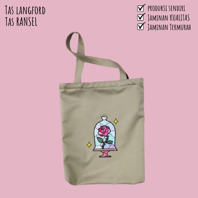 Tas Tote bag Little Prince Art Tas Tangan Cantik Imut Tas Bahu Tas Tangan Wanita Belanja Kasual Elegan Wanita Kekinian