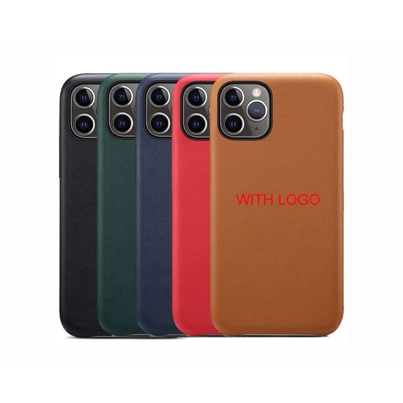 Case Iphone 12pro 12mini 12 Mini Pro Max PU Leather Cover Kulit Casing Hardcase Elegan Warna