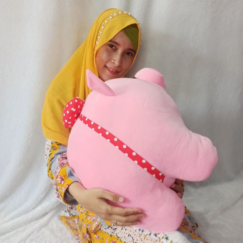 Boneka Piglet babi jumbo