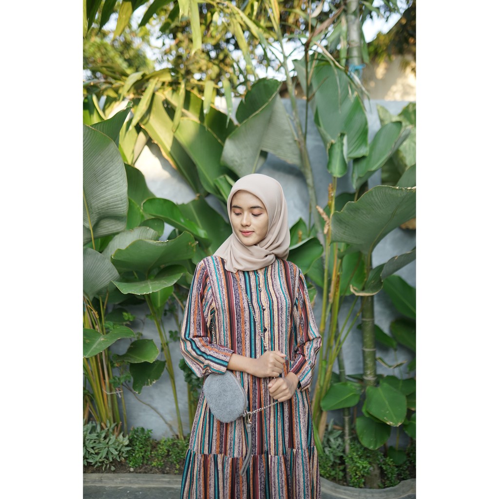 LUNA MAYA TUNIK MIDI DRESS MURAH