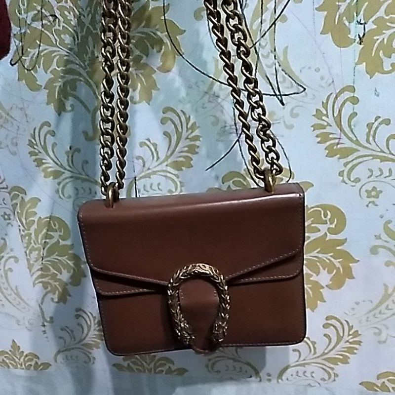tas selempang bisa solder, vintage banget brand gucci