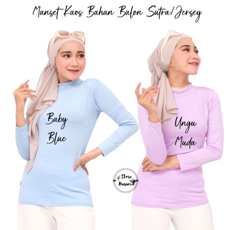 Inner kebaya size L /daleman kebaya bahan balon sutra