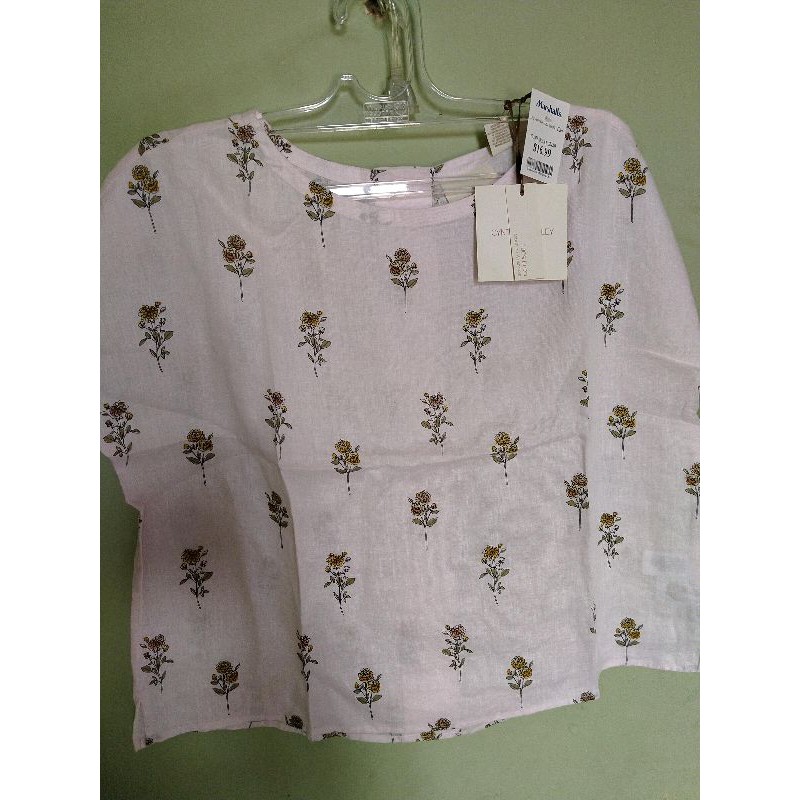 CYNTHIA ROWLEY CROP TEE