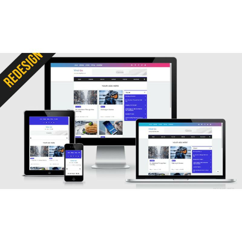 template blog viralgo