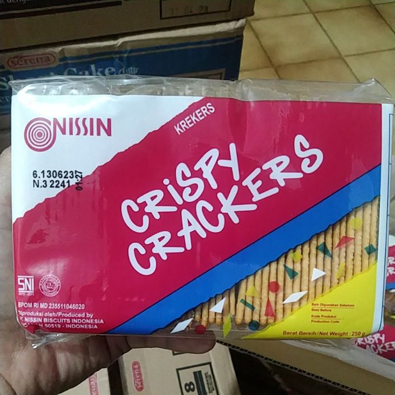 Nissin Crispy Crackers 250gr