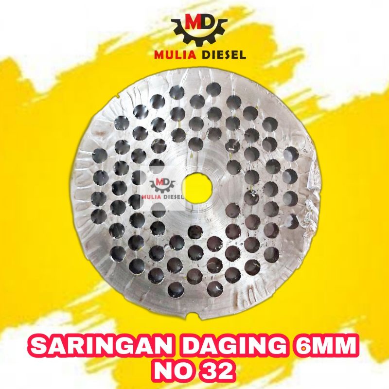 Saringan Mesin Gilingan Daging 6mm No. 32