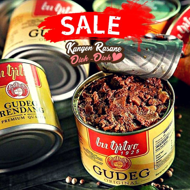 

210 Gram Gudeg Kaleng Bu Tjitro 1925