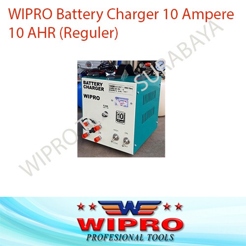 Battery Charger / Cas Aki 10 Ampere Regular WIPRO WP10AHR WP 10 AHR