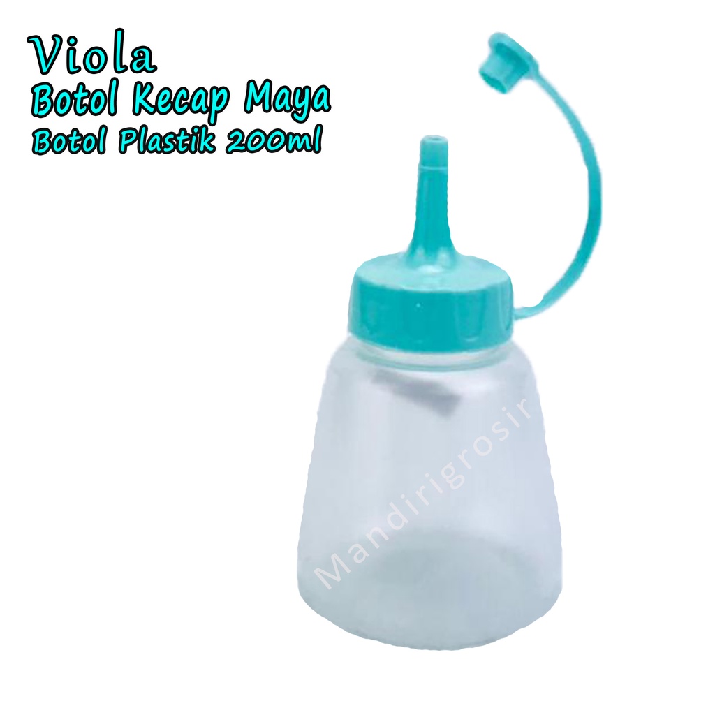 Botol Kecap Maya *Viola * Botol Plastik * 200ml