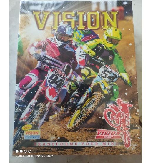 

Telah Hadir.. buku vision 58 lembar 1 pak/10 buku
