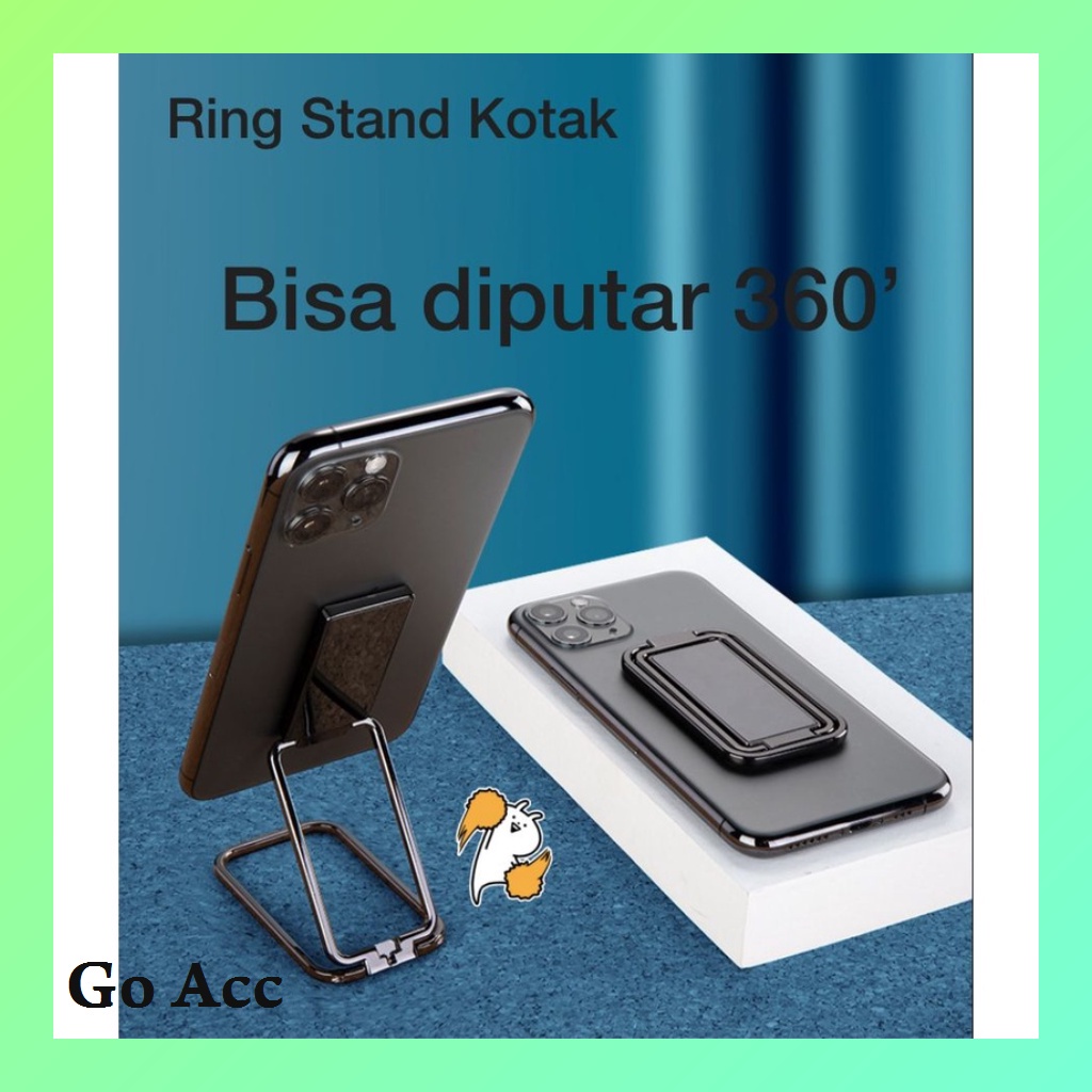 Holder Sandaran HP dudukan Meja Ring Stand