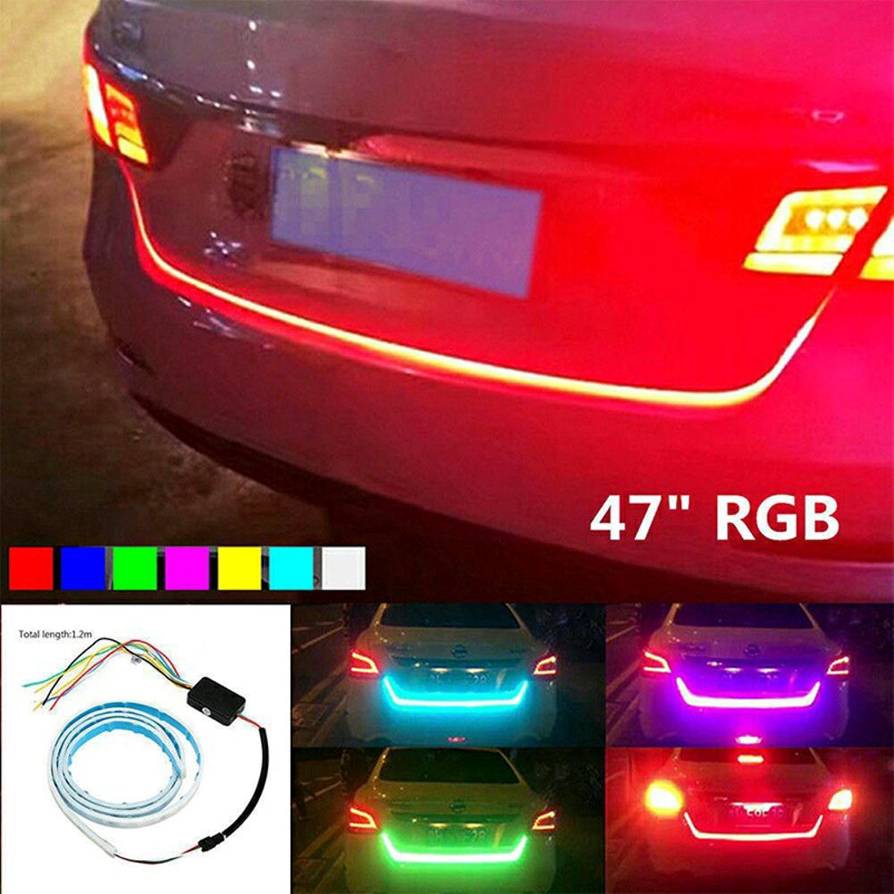  LAMPU  LED RGB BELAKANG  BAGASI MOBIL  Shopee Indonesia