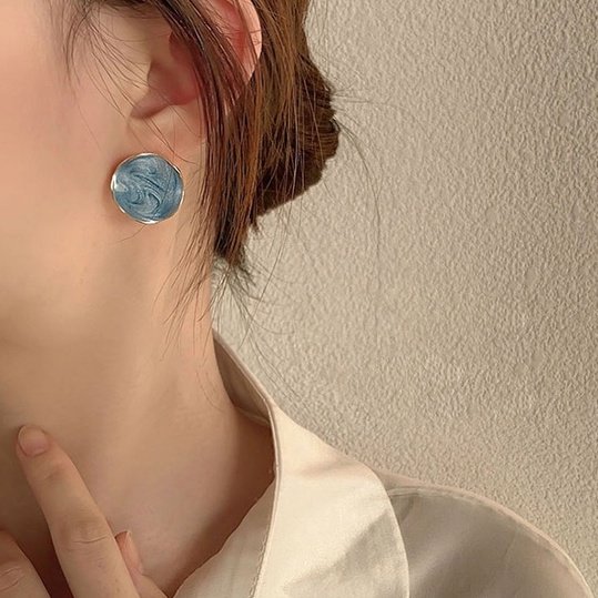 2023anting Gaya Korea Baru Fashion Wanita Anting Retro Mutiara Stud Earrings