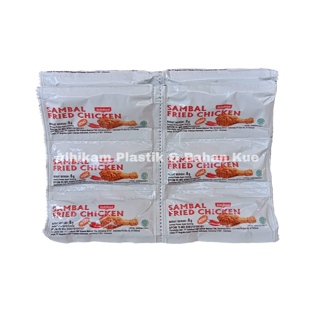 Jual Indofood Sambal Fried Chicken 24 Sachet X 8gr Shopee Indonesia