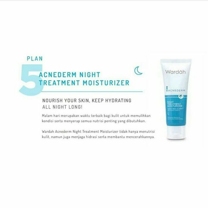 ★ BB ★ WARDAH Acnederm Night Treatment Moisturizer 100 ml