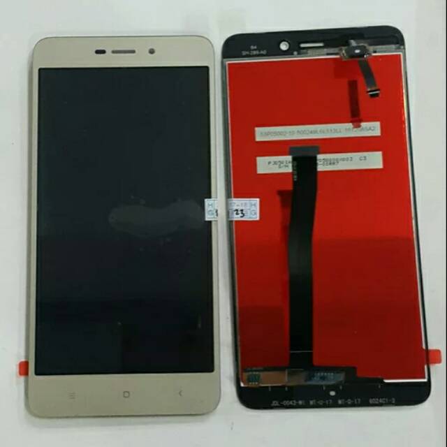 Lcd ts redmi 4a gold putih hitam lcd touchscreen redmi 4a ori