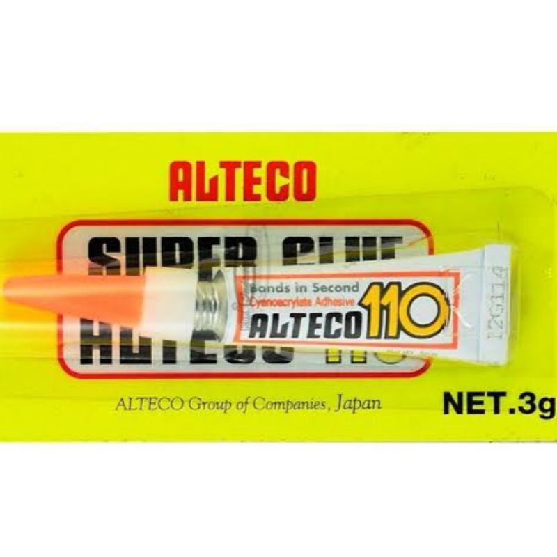 

Lem Alteco Super Glue 110 Cair Kuat Serba Guna Logam Kayu Beton Plastik