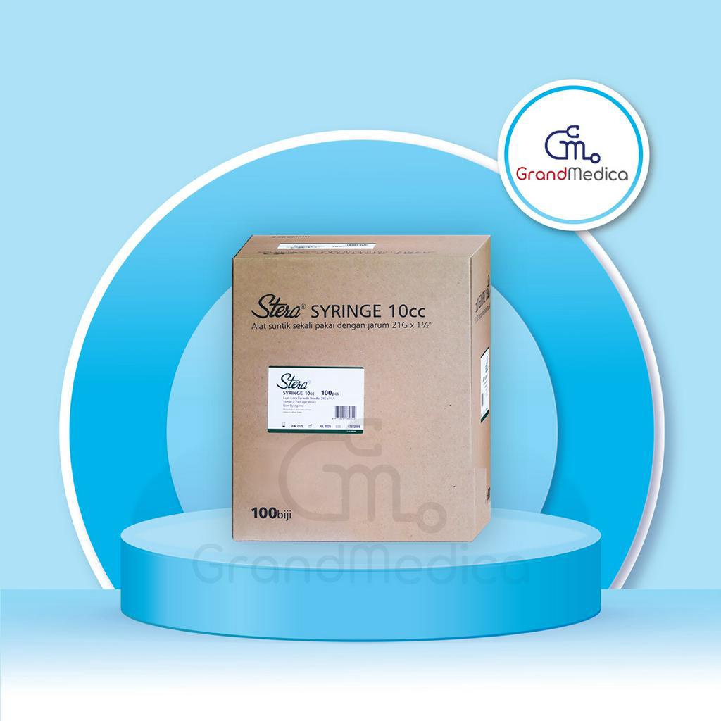 Ekojansipp - Spuit 10 Cc Jmi, Stera, Onemed Disposable Syringe 10 Cc - Jarum Suntik 10 Cc Isi 100