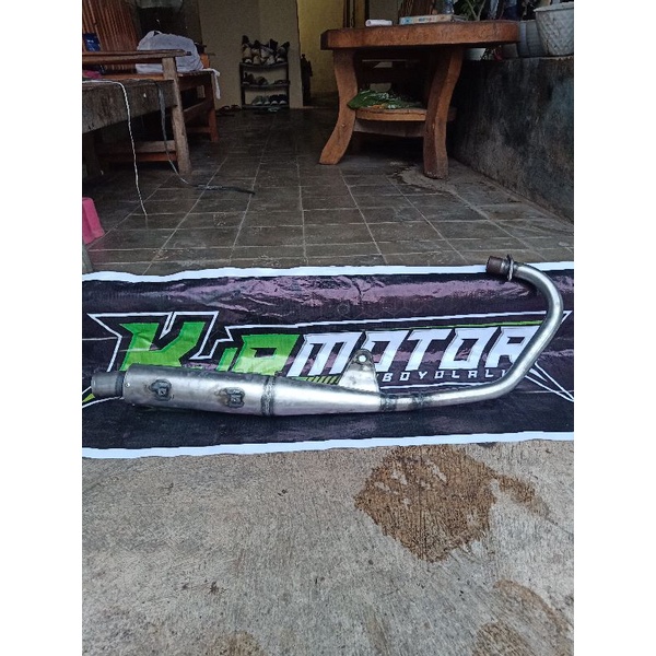 knalpot freeflow kjr mentah tanpa cover