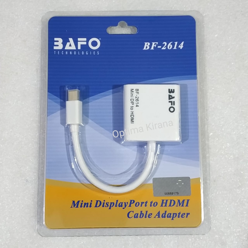 Mini DisplayPort to HDMI BAFO BF-2614 Cable Adapter converter mini dp hdmi