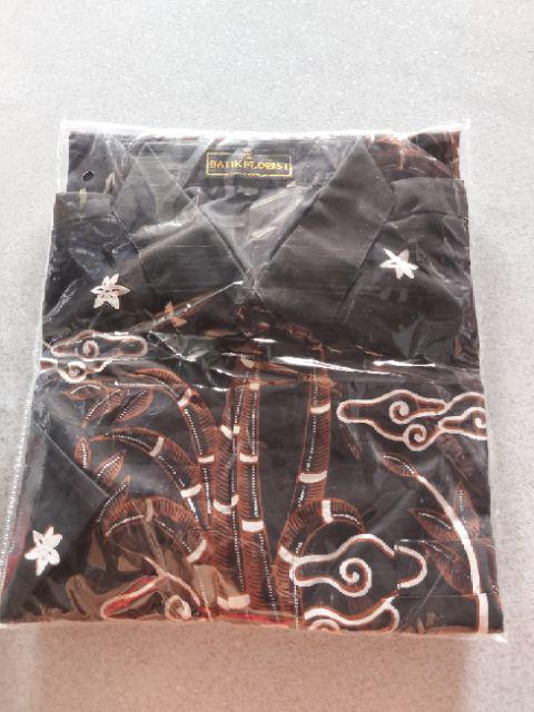 Temurun Ungu Kemeja Batik Pria Atasan Batik Baju Batik Pria Lengan Pendek Batik Modern By Gba