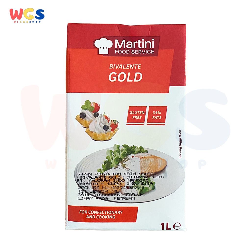 

Cooking Cream Master Martini Food Service Gold Multi-Purpose Cream Mix for Cooking 1 ltr