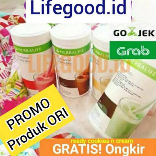 BAYAR DITEMPAT]] Shake Herbalife Nutritional 100% ORIGINAL/Shake Mix Original herbalife nutrisi/
