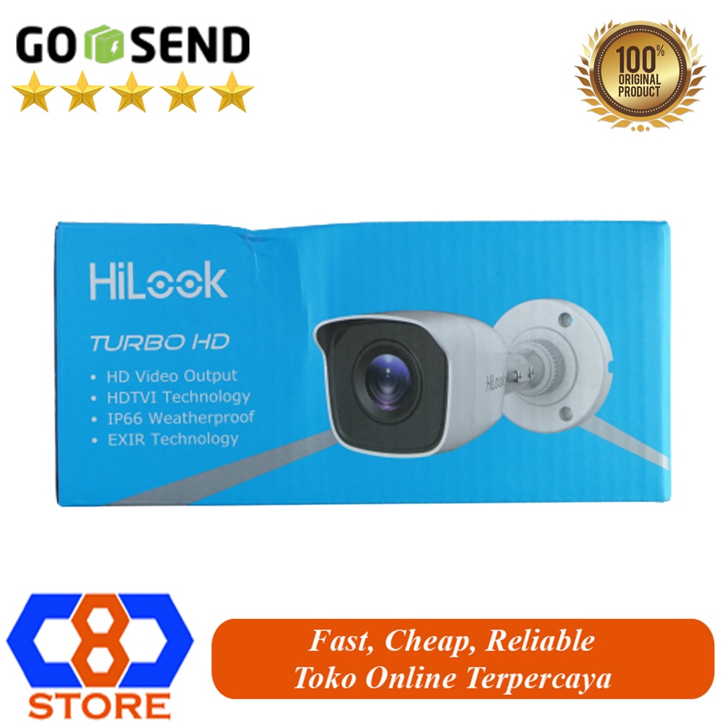 CAMERA HI-LOOK HILOOK THC-B120-PC 2MP OUTDOOR RESMI BY HIKVISION