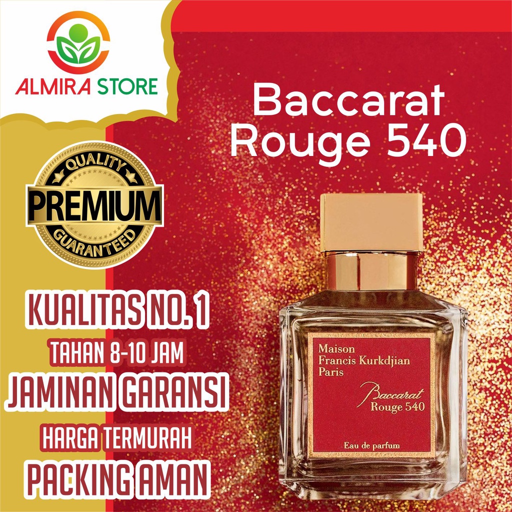 PARFUM BACCARAT ROUGE 540 PREMIUM ORIGINAL BY SINGAPORE
