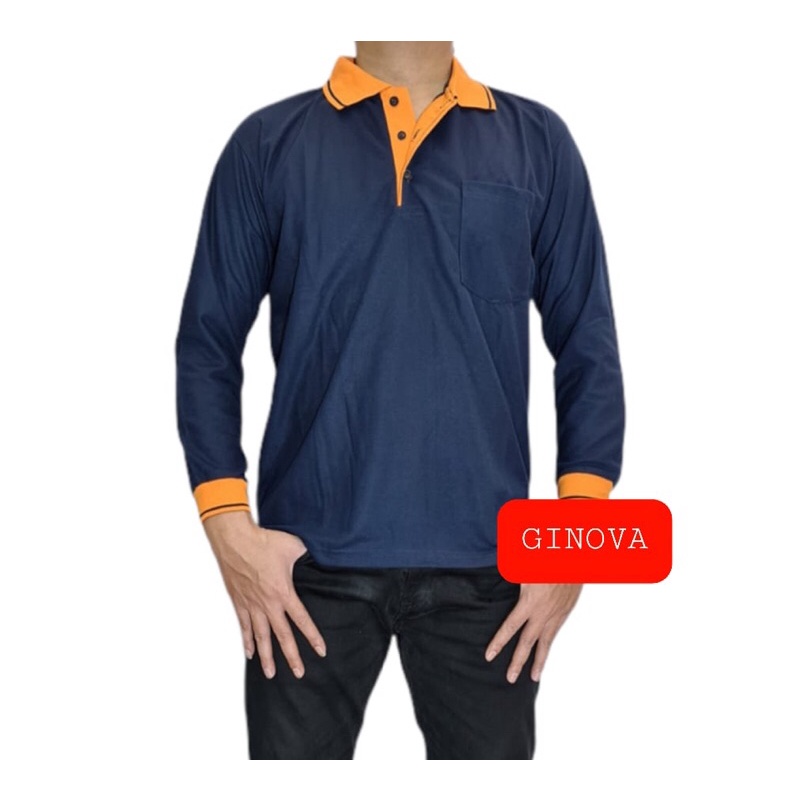 KAOS SERAGAM POLO LENGAN PANJANG KAOS SERAGAM KERJA KAOS PROMOSI KAOS LAPANGAN