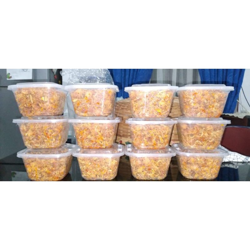 

ikan teri sambal kentang
