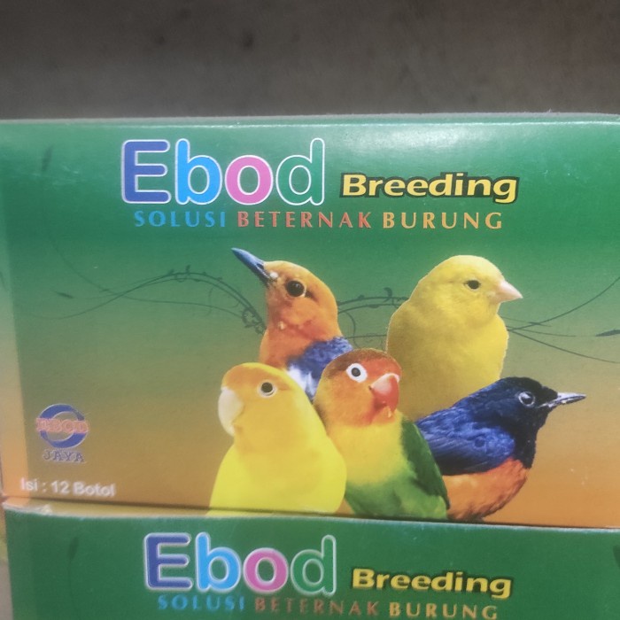 Vitamin Burung - Vitamin Ebod Breeding Murai Kenari Lb Solusi Ternak Burung 12 Pcs