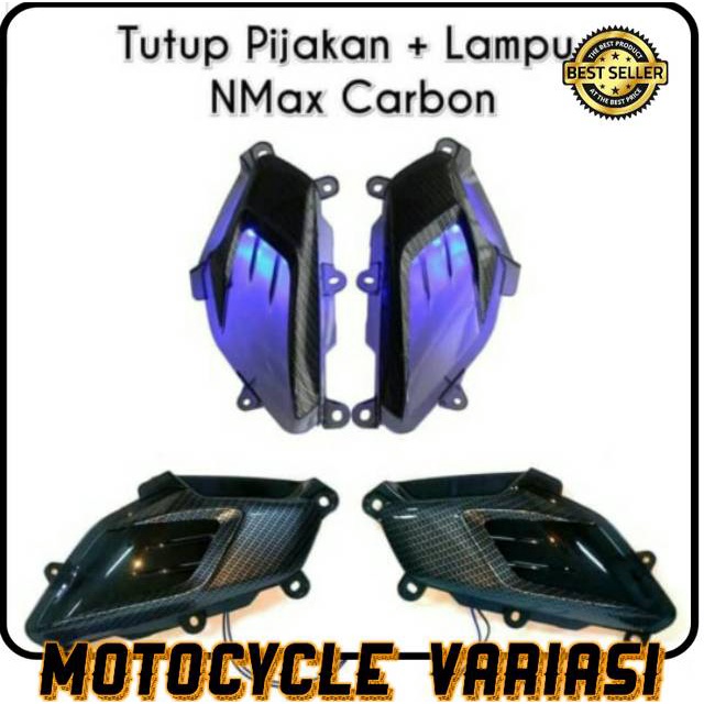 Body samping nmax 2015-2019 carbon Lampu