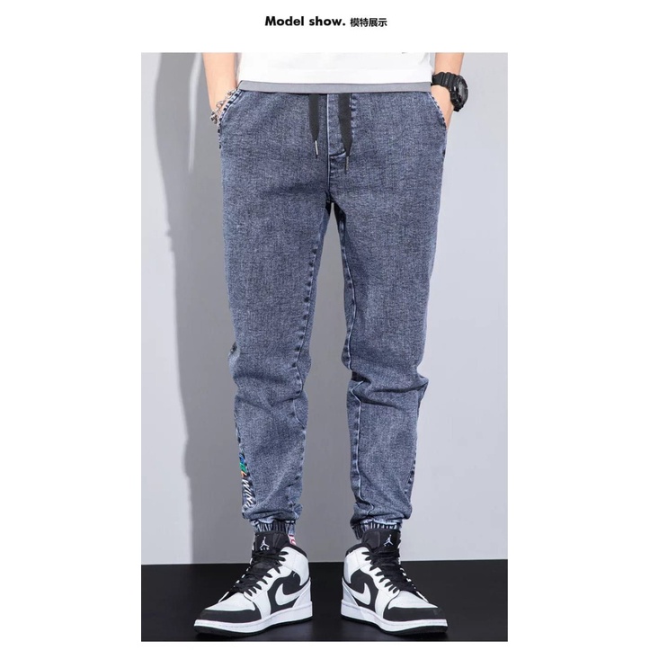 Celana Jeans Pria Joger Stretch X Urband