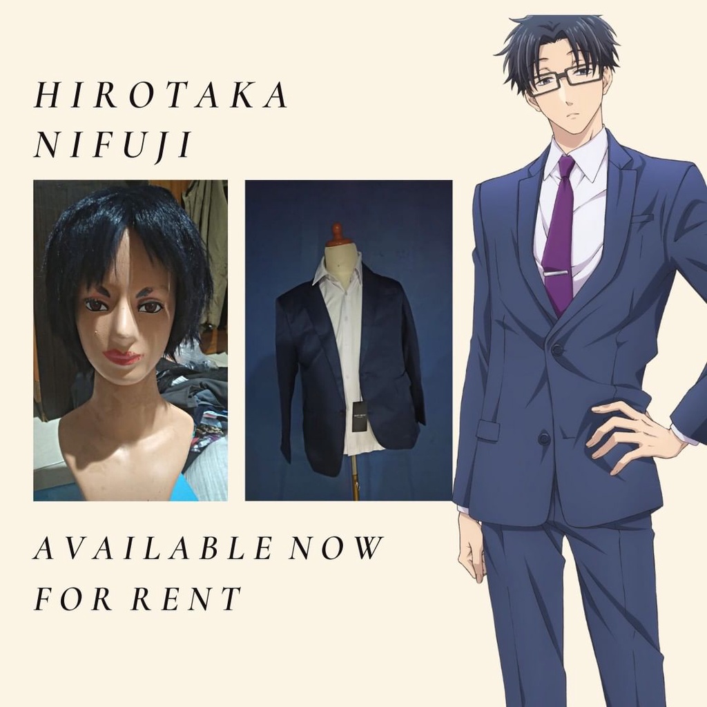 Rental Sewa Kostum Cosplay Rumaharyarentcos Hirotaka Nifuji Wotakoi