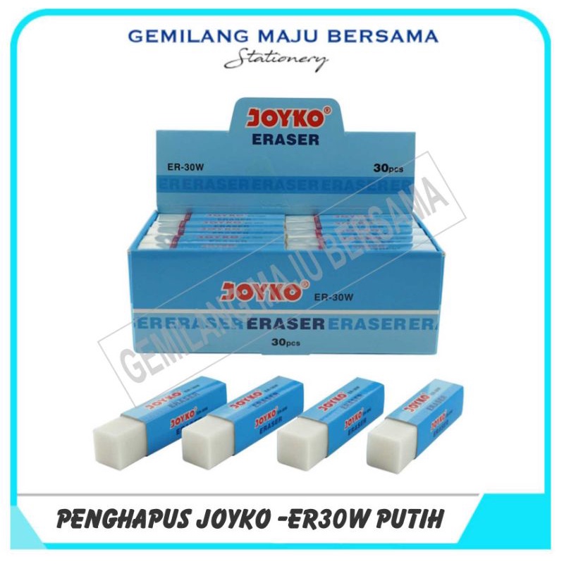 

Penghapus / Eraser Joyko ER-30W ( Putih ) (harga per lusin= 12 bh)