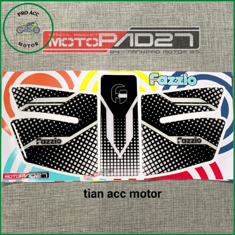 motopad27 stiker sticker resin deckpad Yamaha FAZZIO (COD)