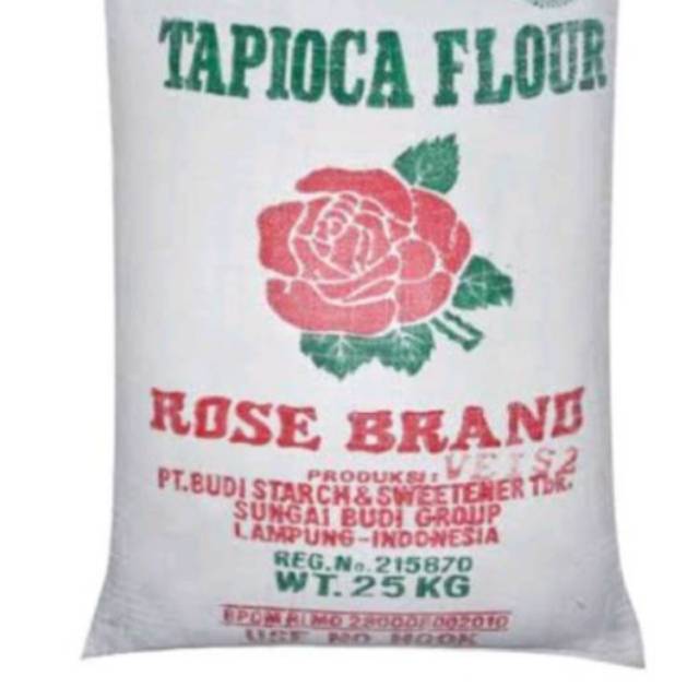 

500 gram tepung tapioka rose brand repack tepung kanji