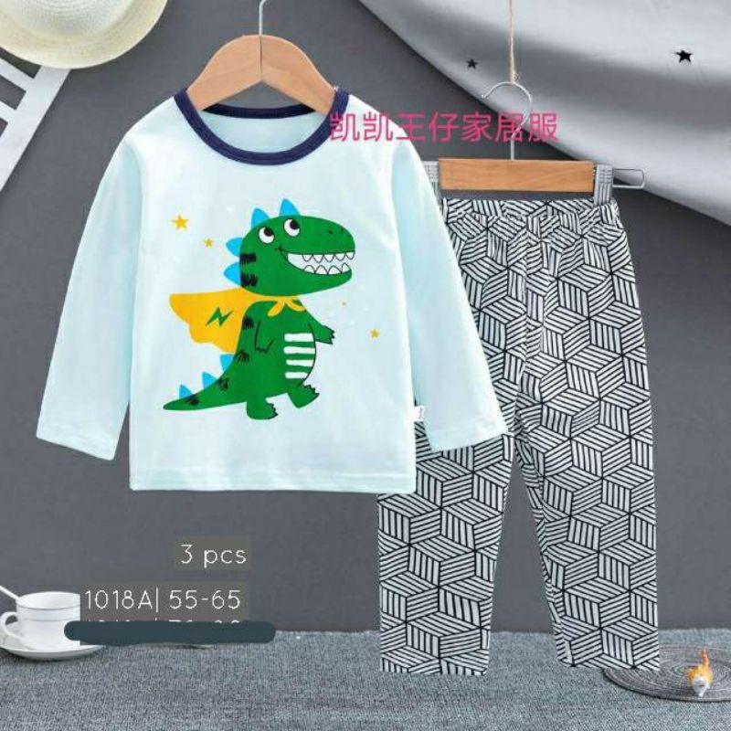 Piyama Anak Import PP DINO