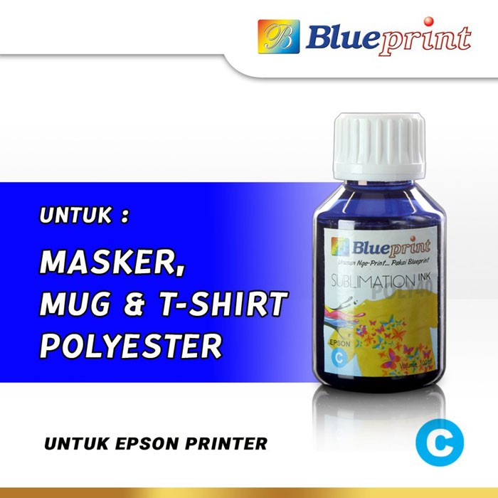 Blueprint Tinta Sublim 100 ml Sublimation Ink Printer Epson